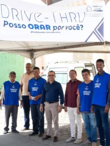 Nordeste para Cristo 2025📍 AD JacobinaUma manhã de oração e evangelismo!Durante o Drive Thru de (4)